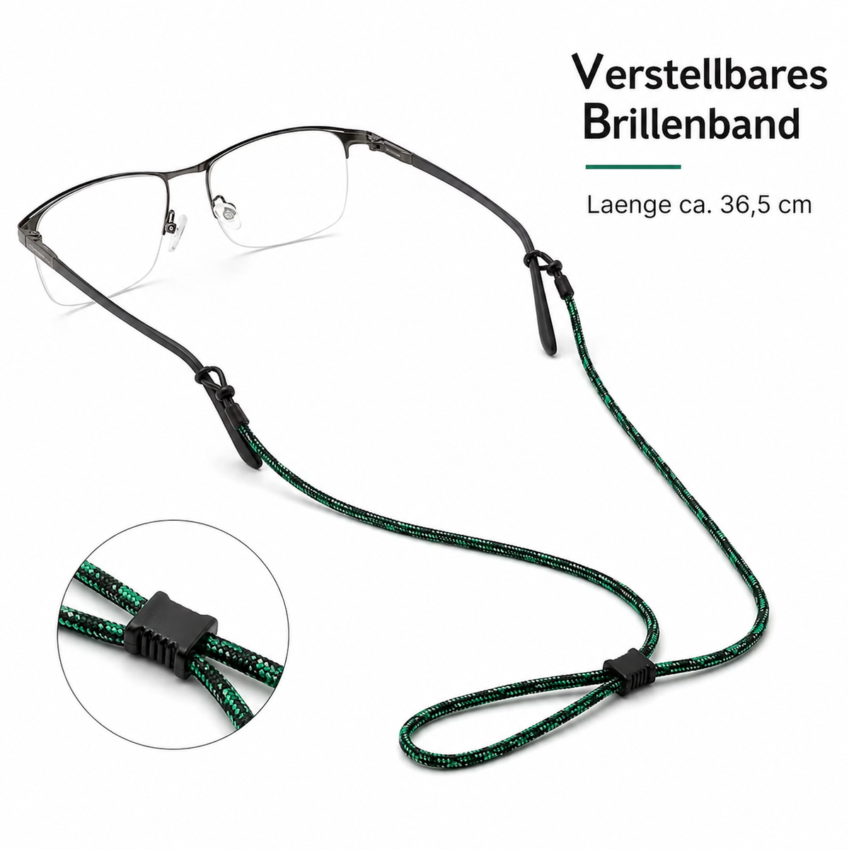 Brillenband verstellbar