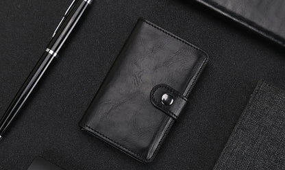 Kreditkarten Etui Schwarz