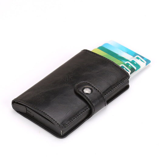 Kreditkarten Etui Schwarz