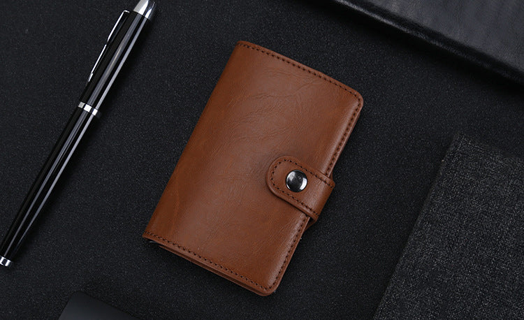 Kreditkarten Etui braun