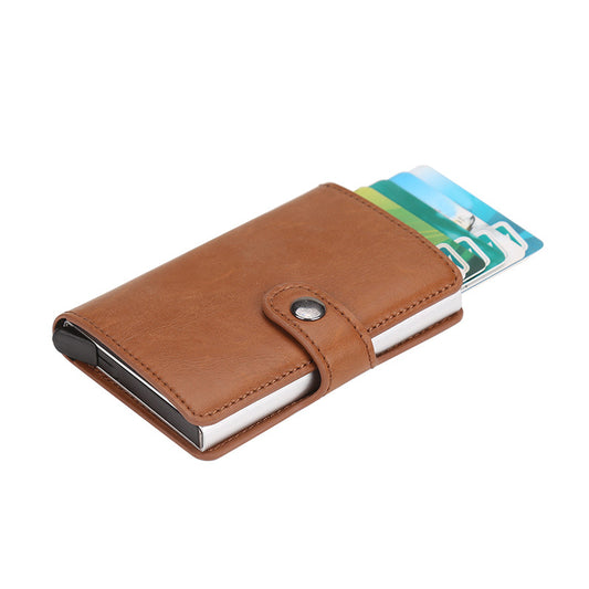 Kreditkarten Etui braun