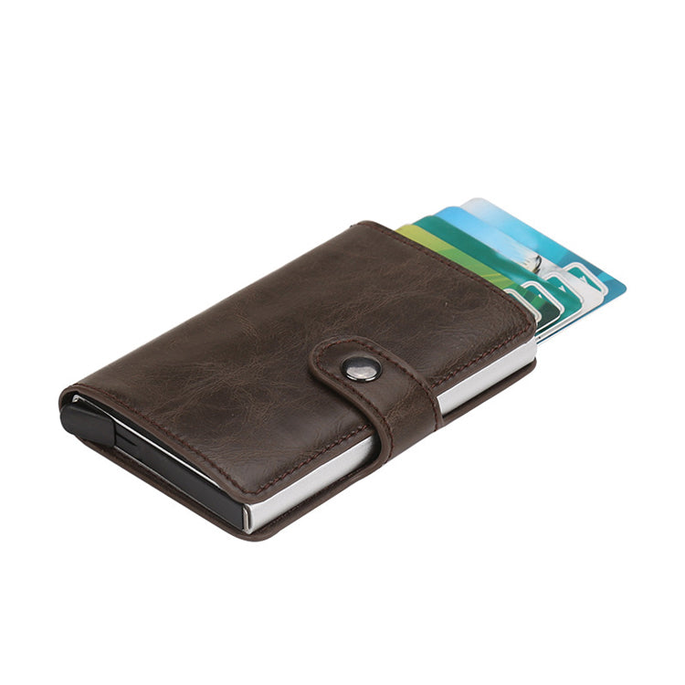 Kreditkarten Etui mocca