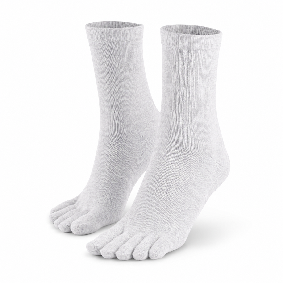 Zehensocken weiss