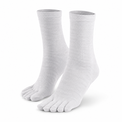 Zehensocken weiss