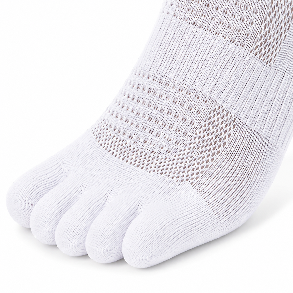 Zehensocken weiss