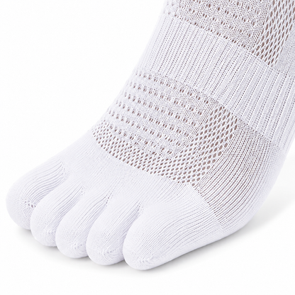 Zehensocken weiss