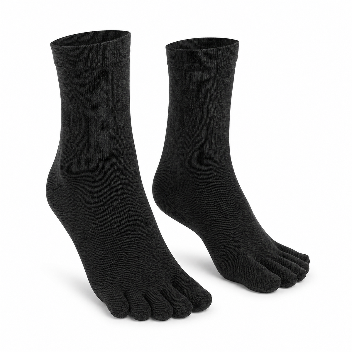 Zehensocken schwarz