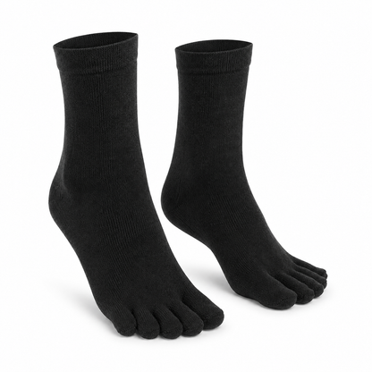 Zehensocken schwarz