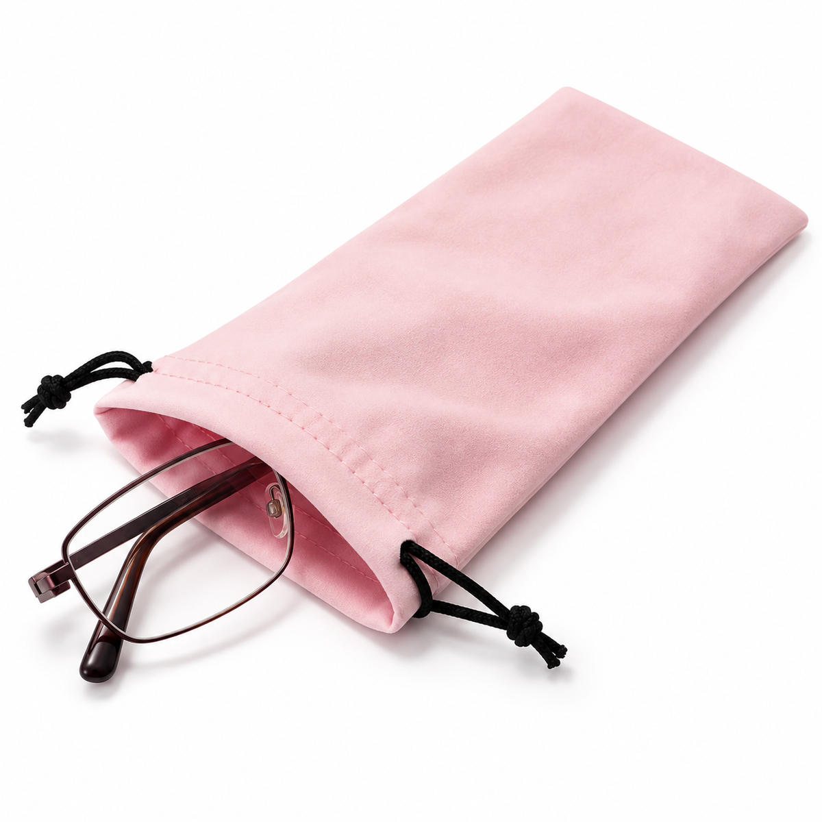Bolsa de microfibra para gafas de sol gris
