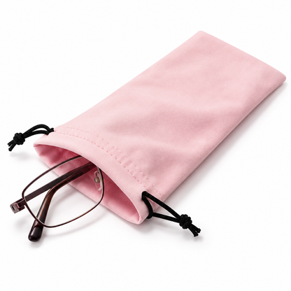 Bolsa de microfibra para gafas de sol gris