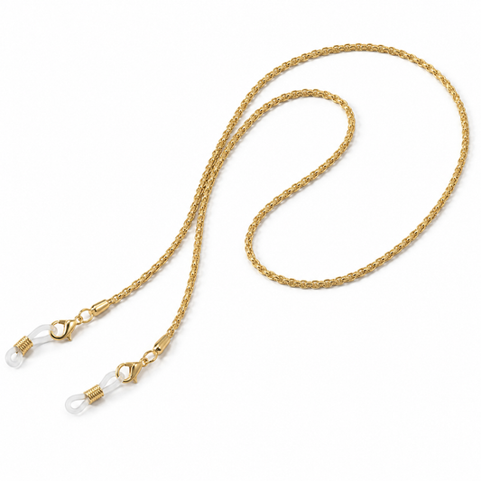 Brillenkette Gold