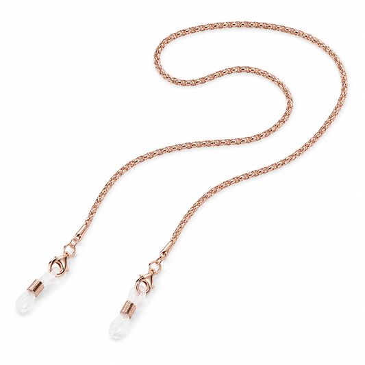 Brillenkette Rosegold