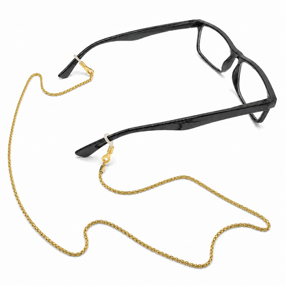 Brillenkette Gold
