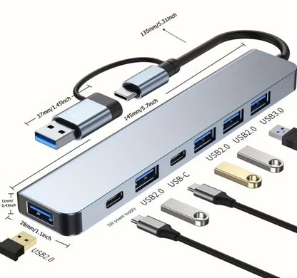 7-in-1 USB-C Multiport Adapter - Hub