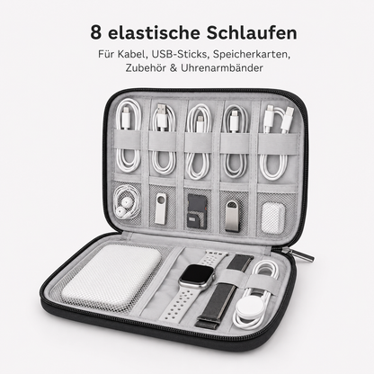 Kabel Organizer Etui mit 8 Fächer