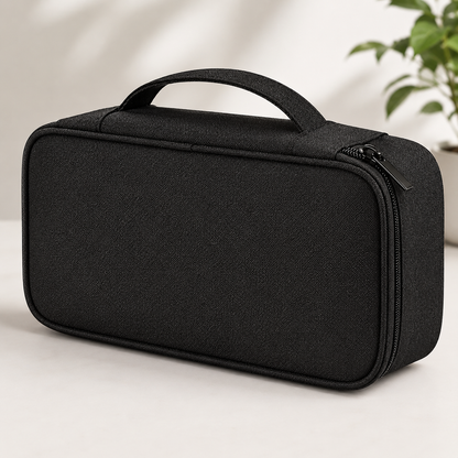 Kabel Organizer Etui schwarz