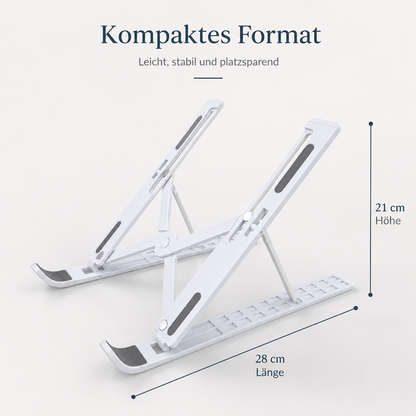 Tablett und Laptop-Ständer weiss