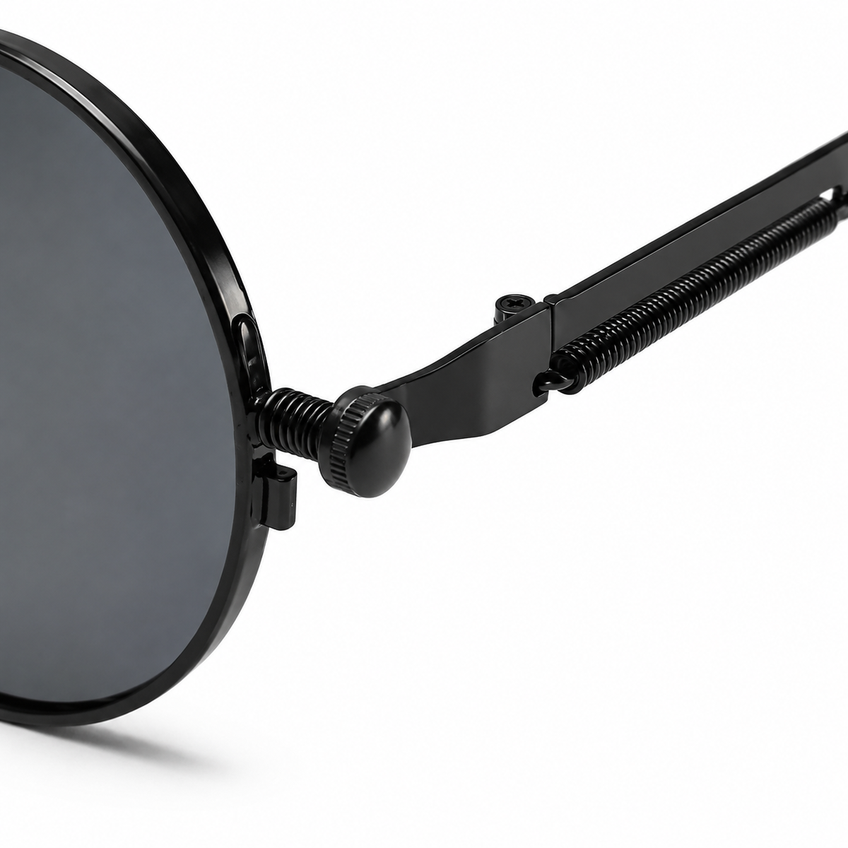 Sonnenbrille Retro Schwarz