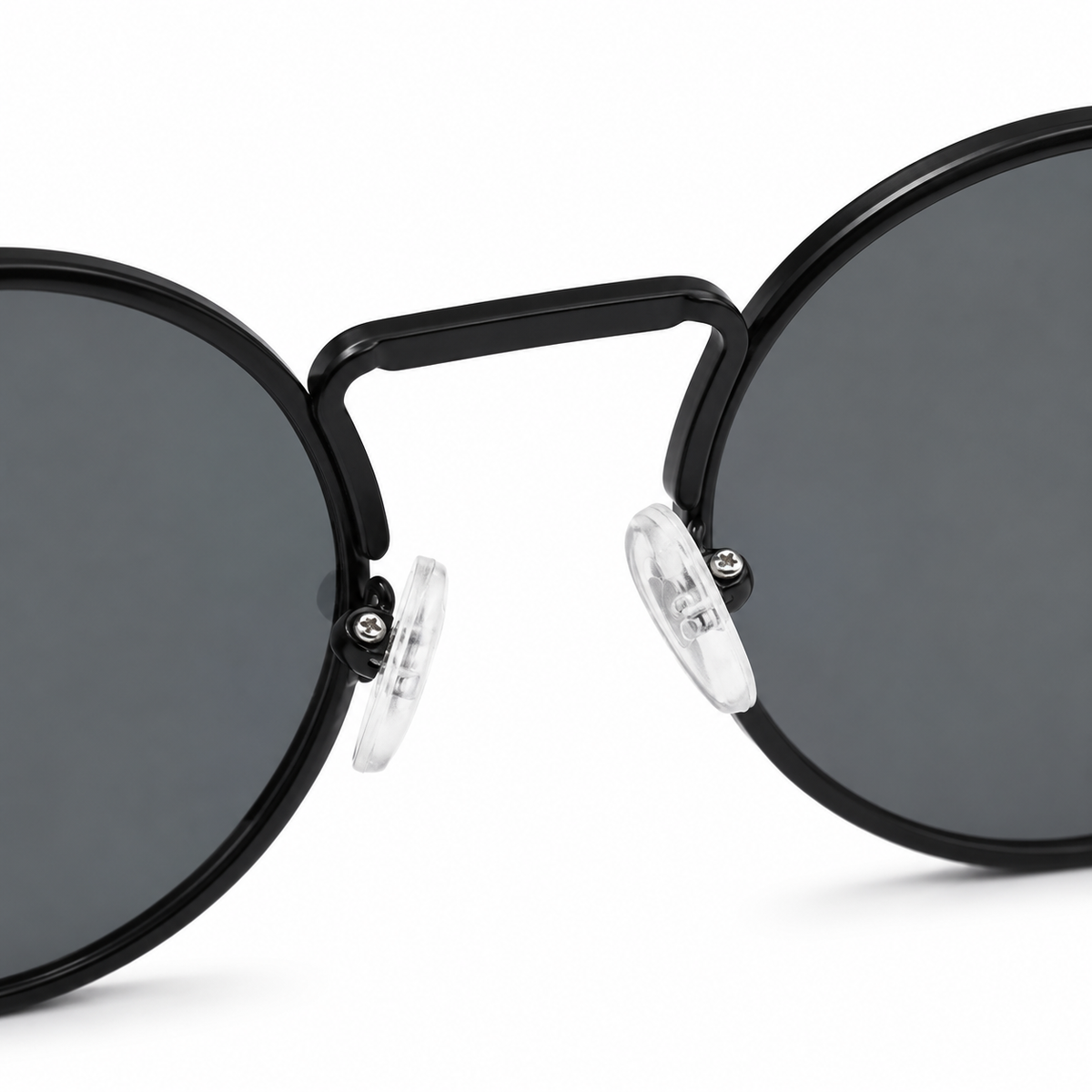 Sonnenbrille Retro Schwarz