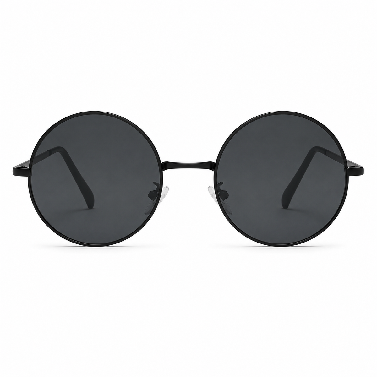Sonnenbrille Retro schwarz