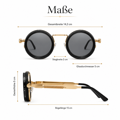 Sonnenbrille Retro mit Tönungseinstellung