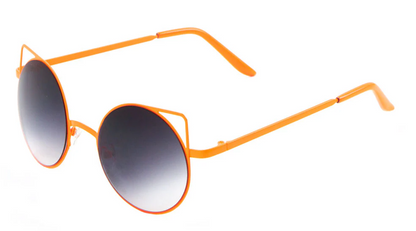 Gafas de sol retro de neón