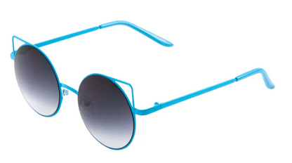 Gafas de sol retro de neón