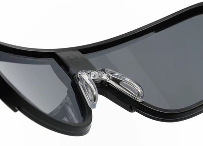 Sportbrille Schwarz Grün