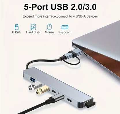 7-in-1 USB-C Multiport Adapter - Hub