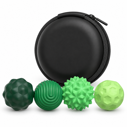 4-Magnetische Bälle inkl. Box grün