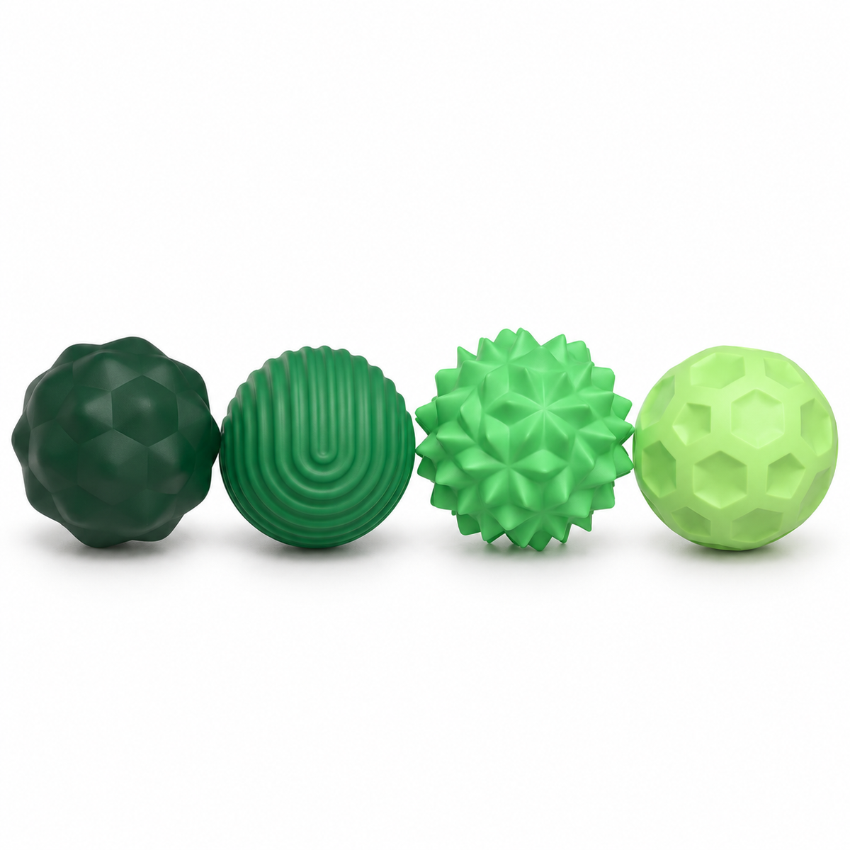 4-Magnetische Bälle inkl. Box grün