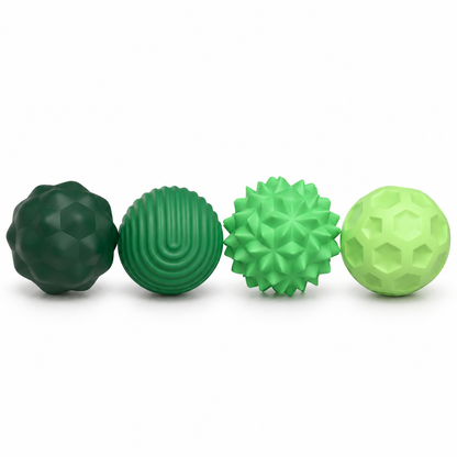 4-Magnetische Bälle inkl. Box grün