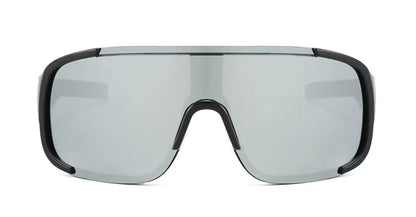 Sportbrille Silber/Schwarz